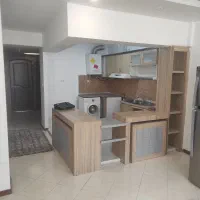 کابینت ام دی اف با سینک و هود