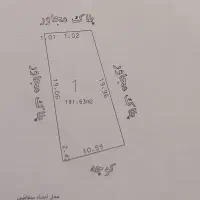 ۱۹۰ متر زمین ابتدای چالسرا