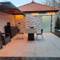 باغ استخر اب گرم جکوزی ۵خوابه (دارای مجوز گردشگری)|اجارهٔ کوتاهمدت ویلا و باغ|همایجان, |دیوار