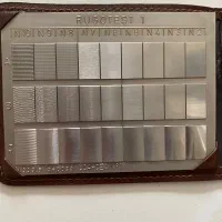 ابزار مقایسه زبری سطح (زبری سنج)