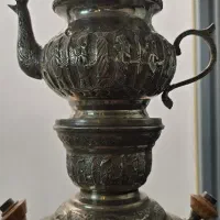 سماور برنجی کاردست قدیمی|سماور، چای‌ساز، قهوه‌ساز|اصفهان, محمودیه|دیوار