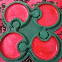 سنگ مصنوعی .آجیل خوری ،جاصابونی ست دکوری|صنایع دستی و سایر لوازم تزئینی|صادق آباد, |دیوار