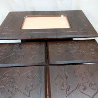 میز وسط و ۴ عدد میز عسلی