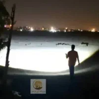 چراغ قوه پیشانی200W کیلومتری زومدار 18ساعت شارژدهی