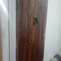 درب اتاق با چارچوب تمیز،اماده