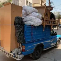 حمل بار واثاثیه منزل وانت بار نیسان بار کارگرخالی