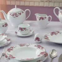 سرویس چینی زرین ۱۰۸پ طرح آران