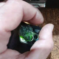 سنگ یاقوت زیبا سه تیکه همین اندازه هستش