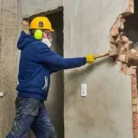 تخریب  ساختمان  و  کنده کاری  آب  و  فاضلاب حسینی