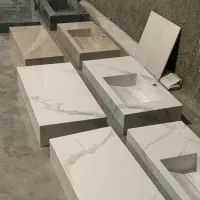 روشویی کابین شلف گلدان