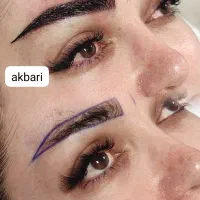 کاشت ابرو طبیعی قابل رشد تضمینی|خدمات آرایشگری و زیبایی|شیراز, ستارخان|دیوار
