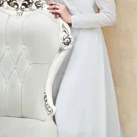 پیراهن سفید مجلسی