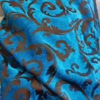 پرده و دکور آبی