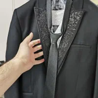 کت شلوار مردانه با پیراهن کراوات درجه یک