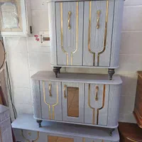 آینه کنسول ست|بوفه، ویترین، کنسول|کاشان, |دیوار