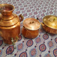 ظروف مسی و سماور مسی