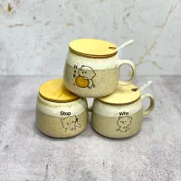 ماگ سرامیکی درچوبی