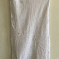 پیراهن یقه رومی سفید