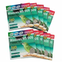 فلاپی  مکسل قابدار اصل چین بسته ۱۰ عدد قابدار