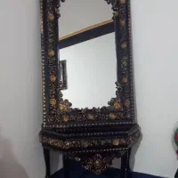 آینه و پایه آینه|بوفه، ویترین، کنسول|سنندج, |دیوار