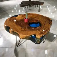 انواع میز روستیک ، رزینی (آپادانا)|مبلمان خانگی و میز عسلی|چناران, |دیوار