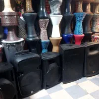 سیستم ضرب ۱۵ اینچ کاور خانه ای تمپو دف اجاره کرایه