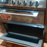 گاز طرح فر ۵ شعله در حد نو|اجاق گاز و لوازم برقی پخت‌وپز|شیراز, ارم|دیوار