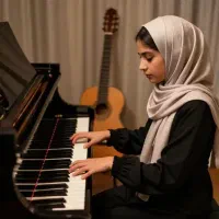 آموزشگاه‌دولتی‌دخترانه آموزش موسیقی گیتار پیانو