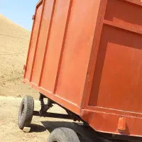 تریلی اتاقدار مناسب برای کاه کشی و پنبه کشی