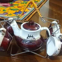 ست قوری و فنجان قهوه خوری
