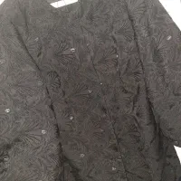 مانتو بلند عبایی آستین مهره دار پرسی|لباس|زابل, |دیوار