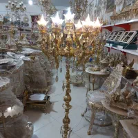 لوستر دیوار کوب فرشته برنز