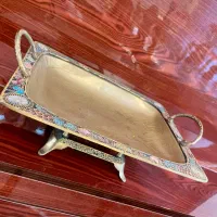 سینی پایه داربرنز ومیناکاری