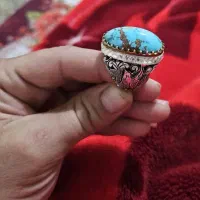 انگشتر دست ساز فیروزه