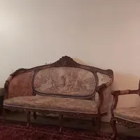 مبلمان فرحی استیل نه نفره پارچه گوبلن اینالیا|مبلمان خانگی و میز عسلی|تهران, امامزاده قاسم|دیوار