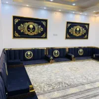 مبل خلیجی پشتی خلیجی