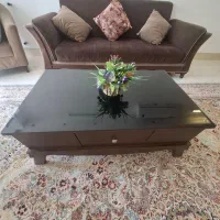 میز جلو مبل کاملا تمیز|مبلمان خانگی و میز عسلی|فولادشهر, C1|دیوار