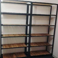 قفسه|کتابخانه، شلف، قفسه‌های دیواری|شیراز, شهرک فرهنگیان|دیوار