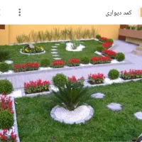 طراحی و اجرا فضای سبز مدرن با بهترین کارشناسان|خدمات باغبانی و درختکاری|کرج, باغستان|دیوار