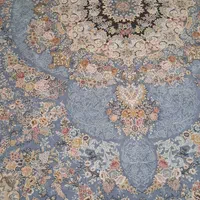 سلام یک جفت فرش آبی نقره‌ای ۱۲متری|فرش|اصفهان, جنیران (لادان)|دیوار