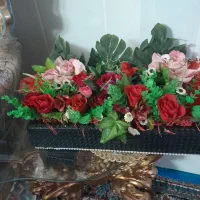 گل مصنوعی و گل طبیعی