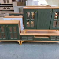 میز کنسول دو رنگ