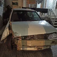 پراید هاچبک کره ای مدل ۱۳۷۸ تصادفی