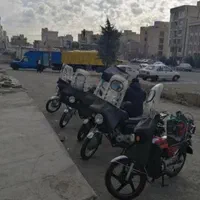 همکار پیک موتوری جهت جابجایی ابزار