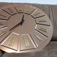 ساعت دیواری آینه ای