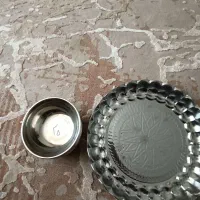 بشقاب  برنج خوری استیل 70کاسه ماست خوری 25|ظروف سرو و پذیرایی|فولادشهر, فولادشهر|دیوار