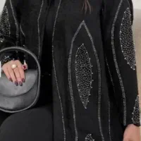 مانتو مجلسی  مخمل نو