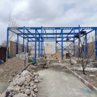 جوشکاری سیار اسکلت و سالن قاسمی