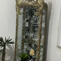 ساعت و بوفه برنجی