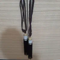 بند آویز کناره و دکور وسط پرده